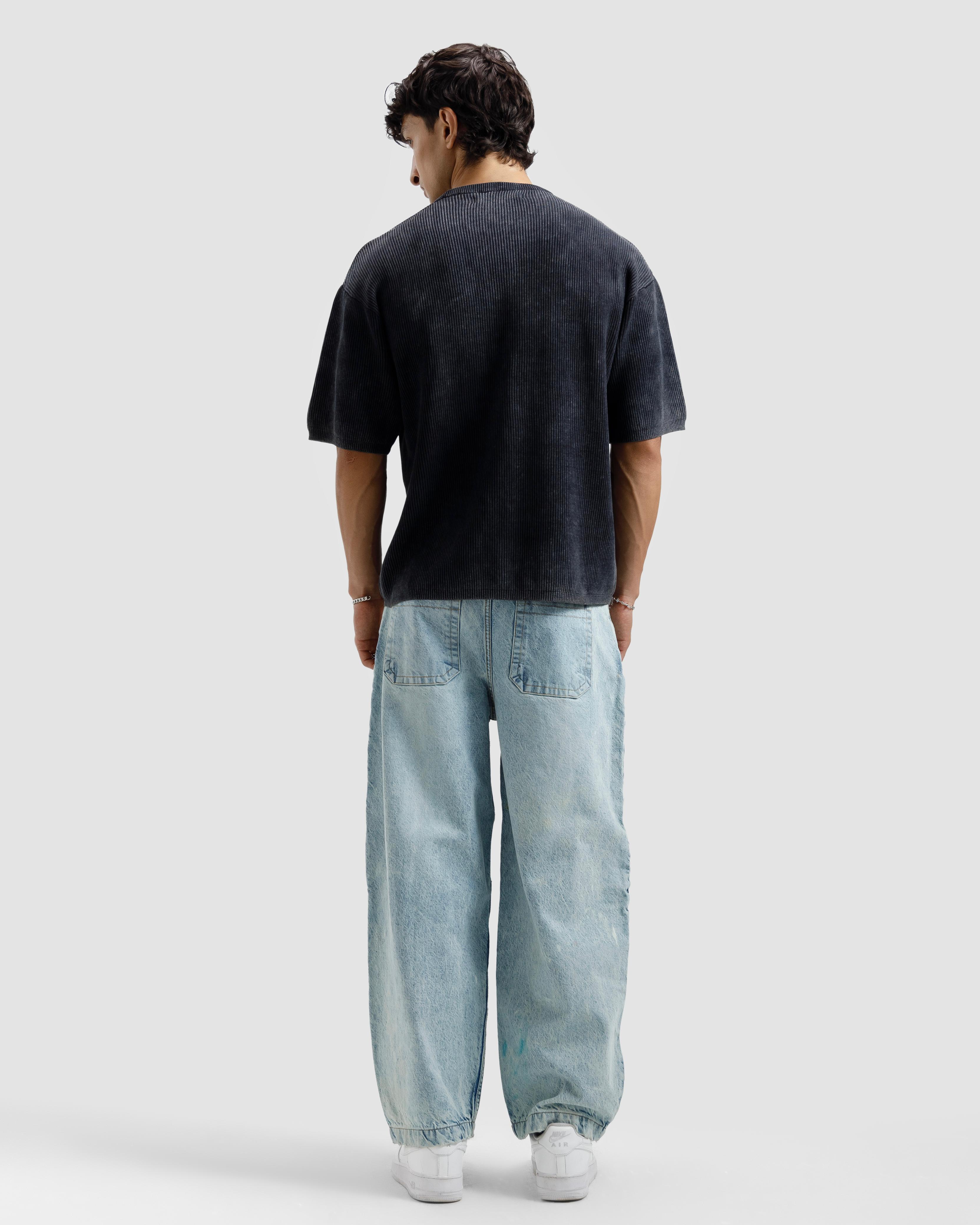 Washed Knit Basic Essential