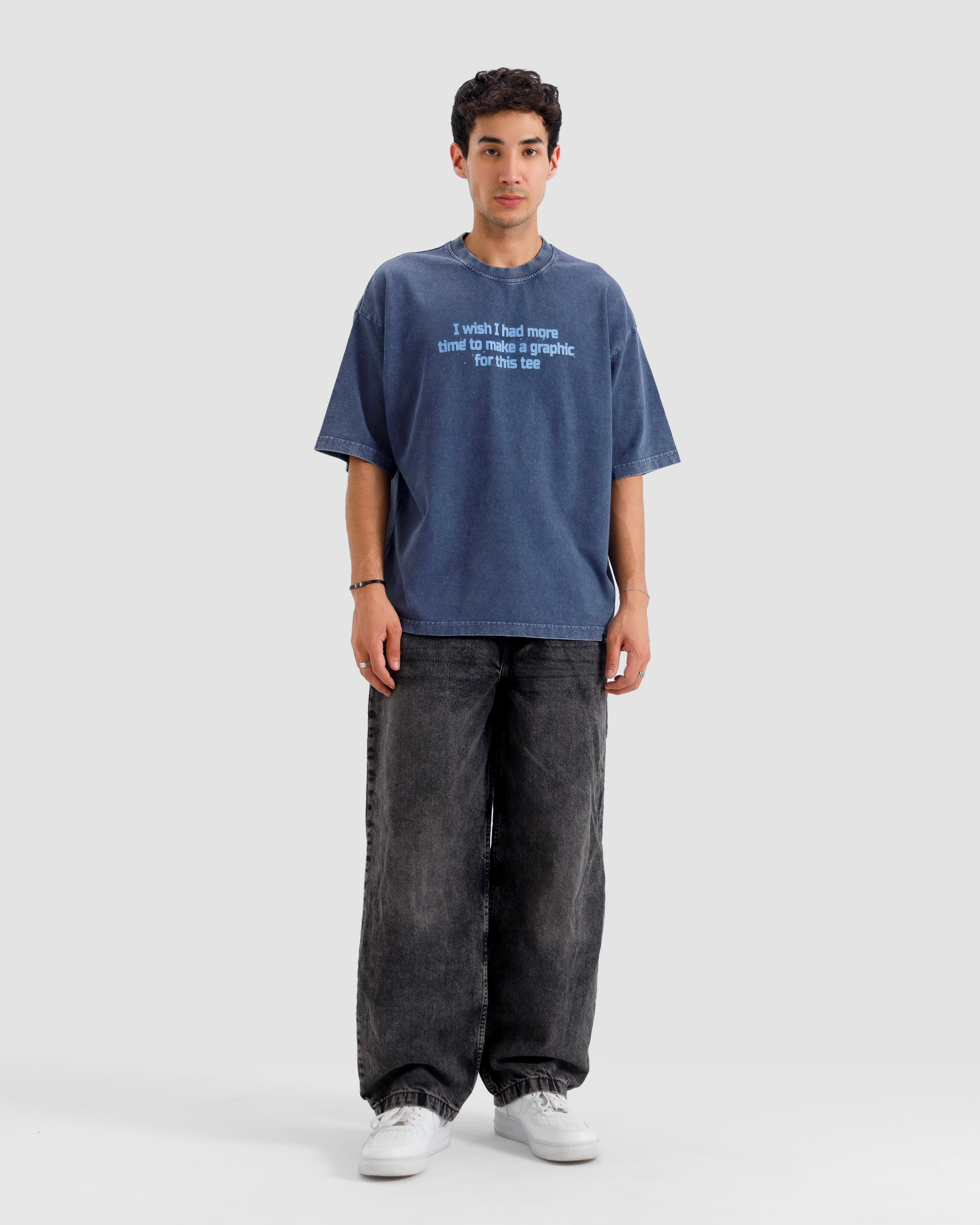 Washed Printed Tshirt