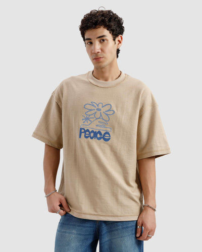 Reverse Detail Peace Tshirt