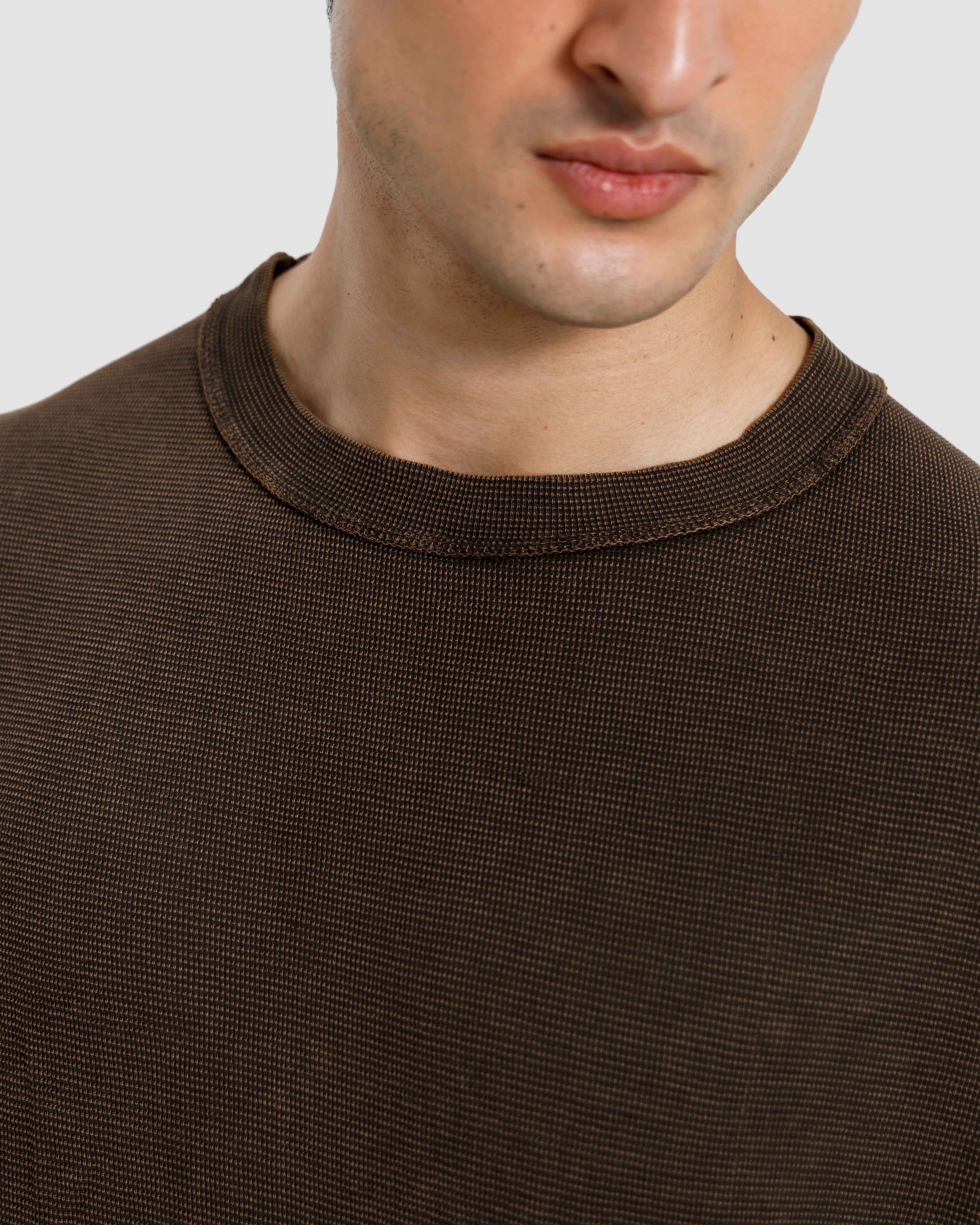 Washed Knit Shoulder Detail Essential Tshirt
