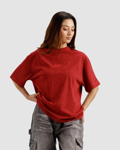 Washed Maroon Essential Tshirt