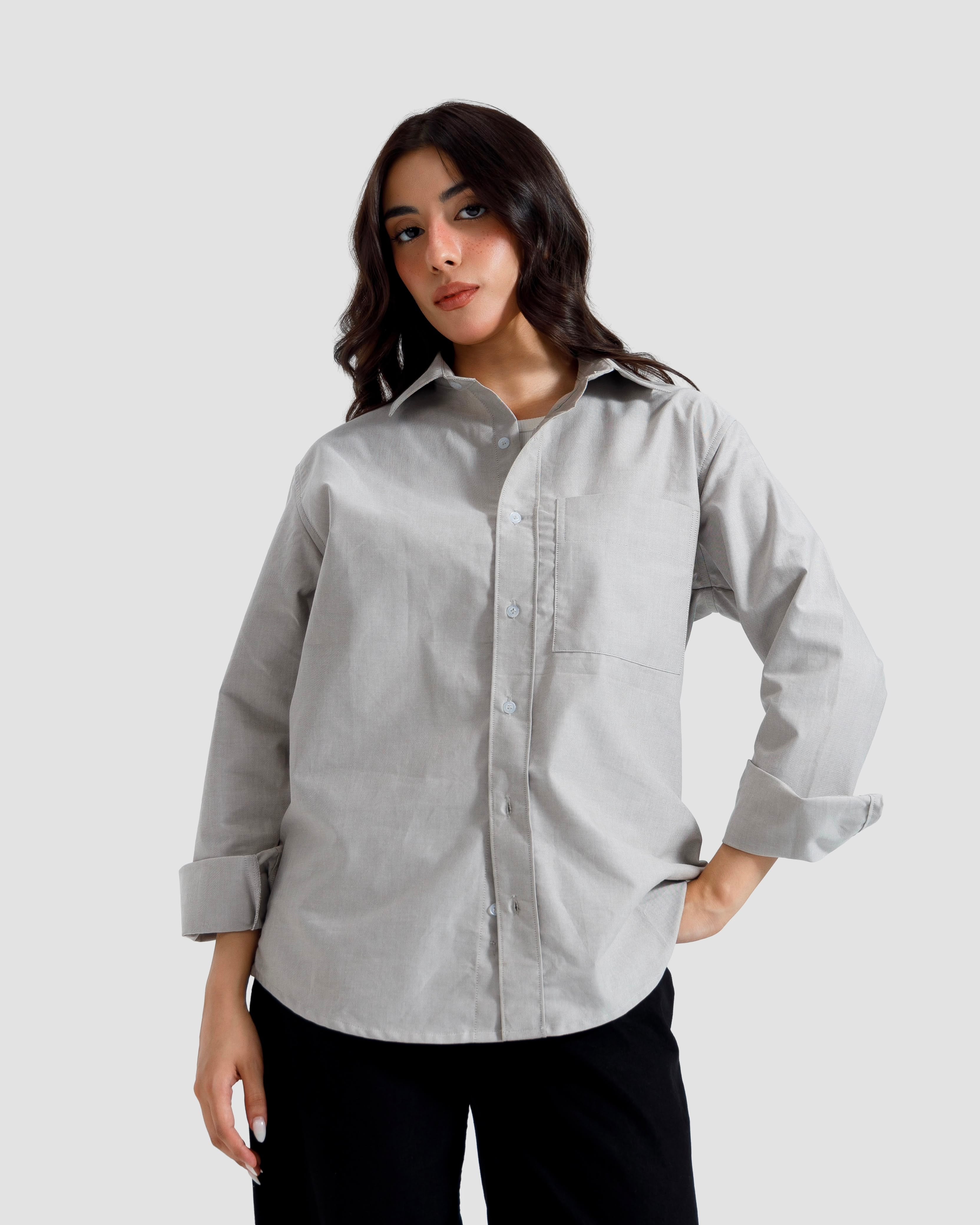Basic Relaxed Oxford Shirt