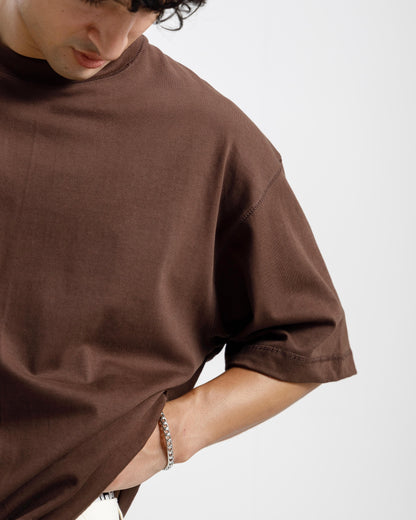 Boxy Seam Detail Basic Essential