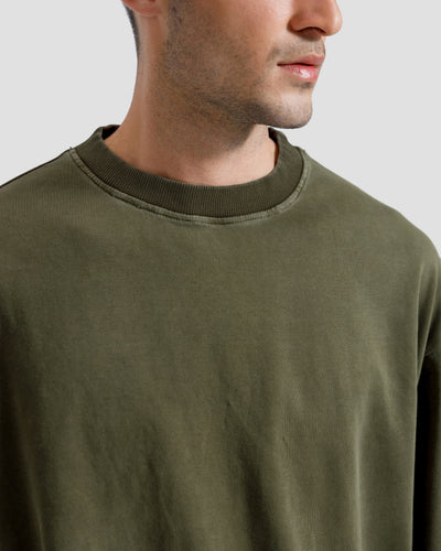 Washed Interlock Essential Tshirt