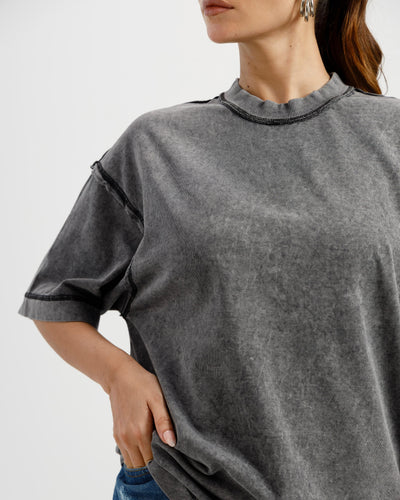 Raw Details Washed Boxy Tshirt