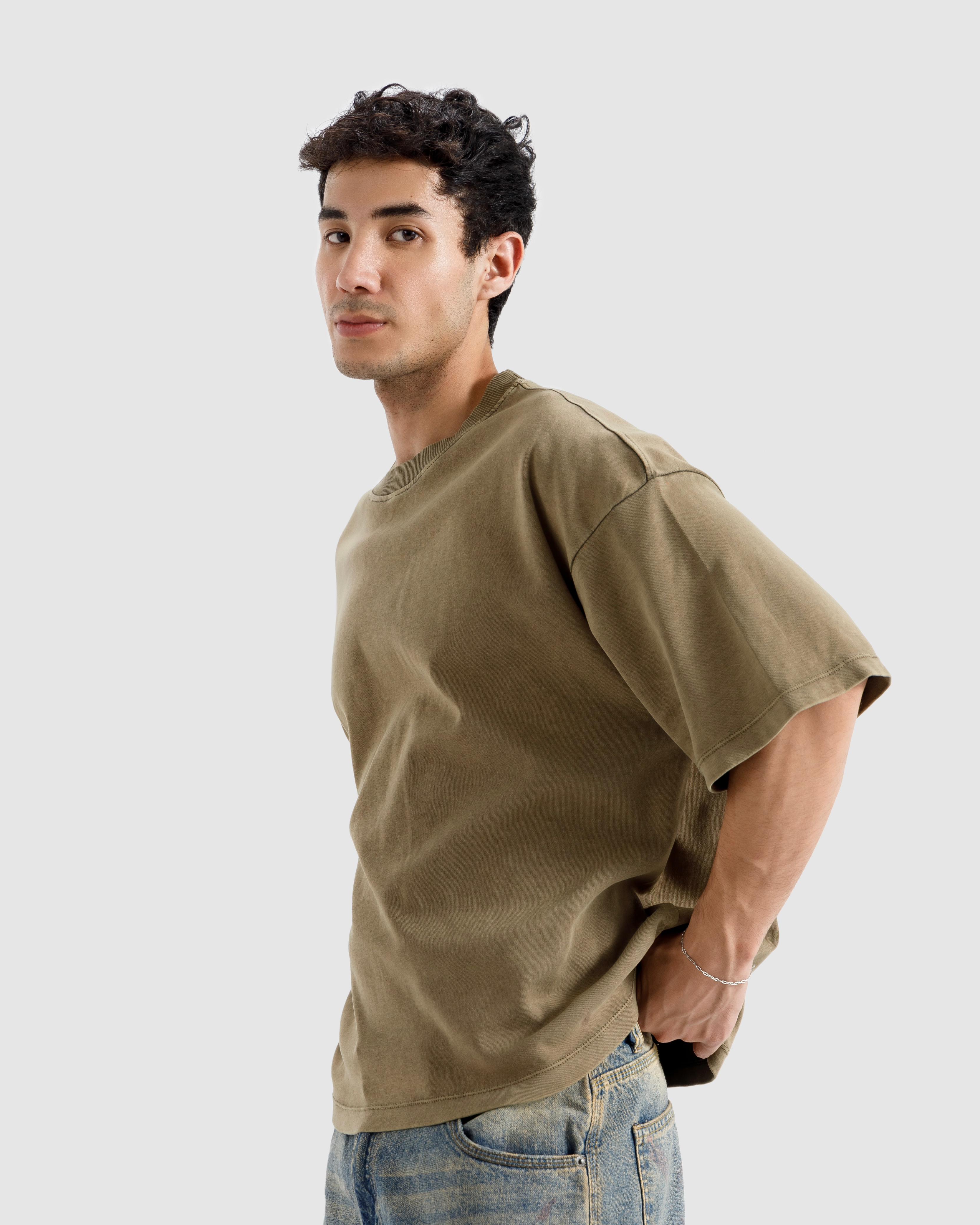 Washed Interlock Essential Tshirt