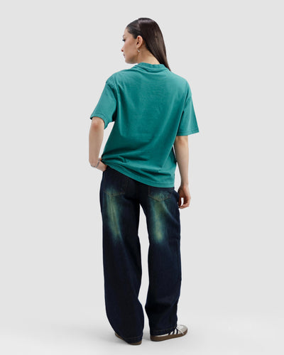 Washed Green Essential Tshirt
