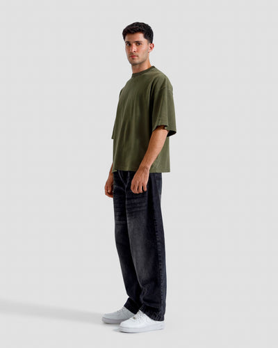 Washed Interlock Essential Tshirt