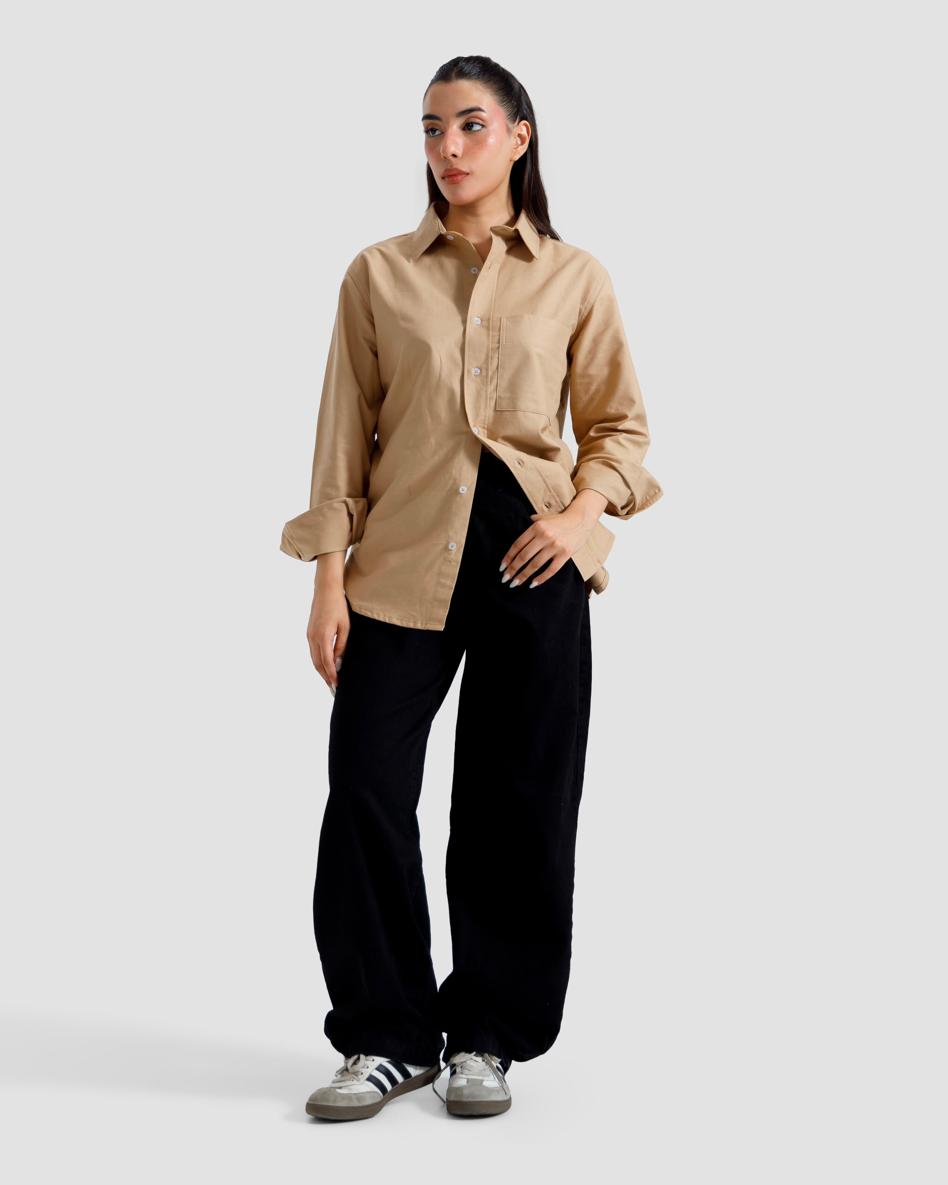 Basic Relaxed Oxford Shirt