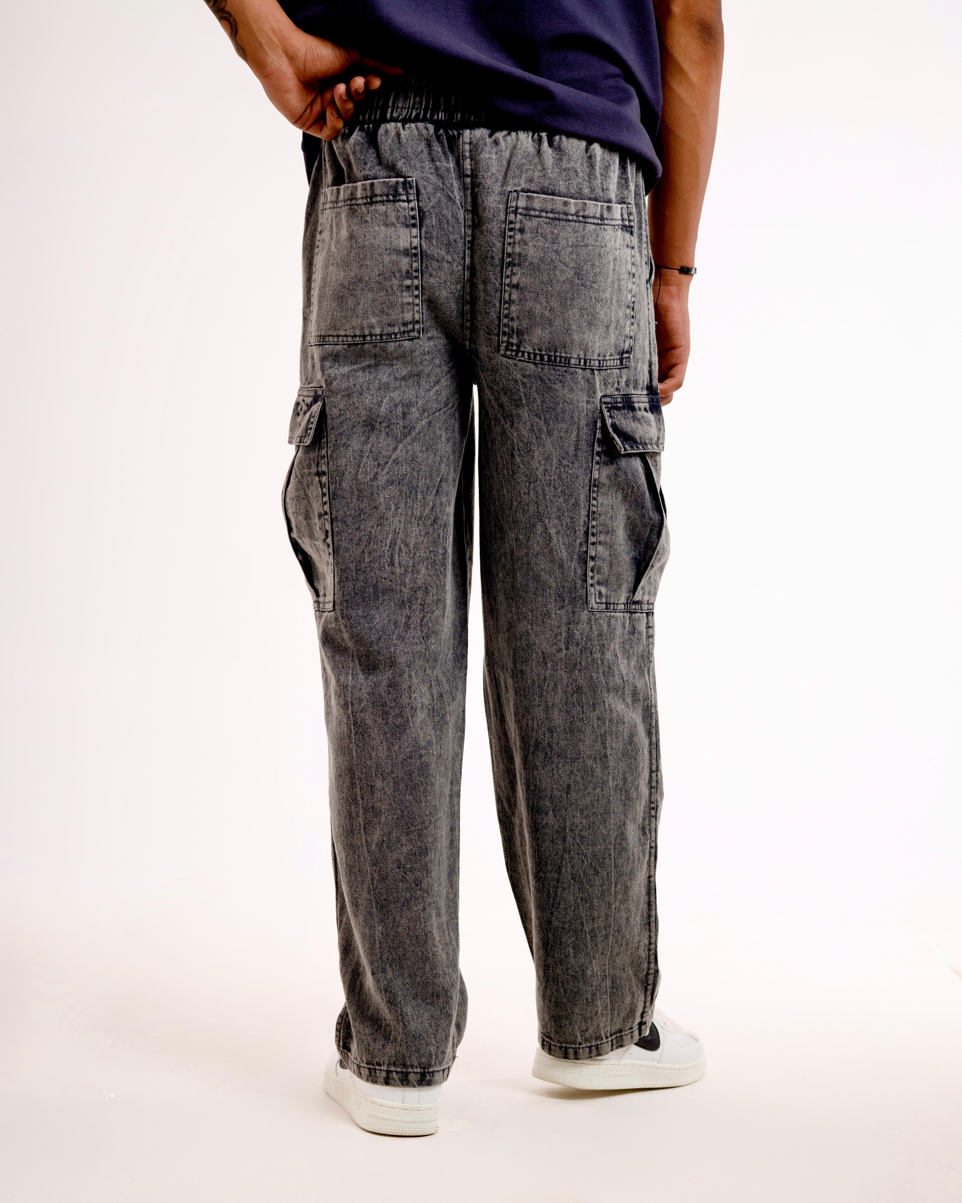 Vintage Washed Cargo Pants