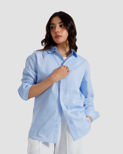 Basic Relaxed Oxford Shirt