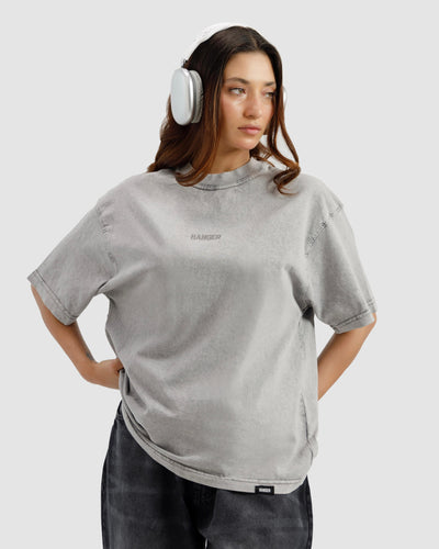Washed Grey Essential Tshirt