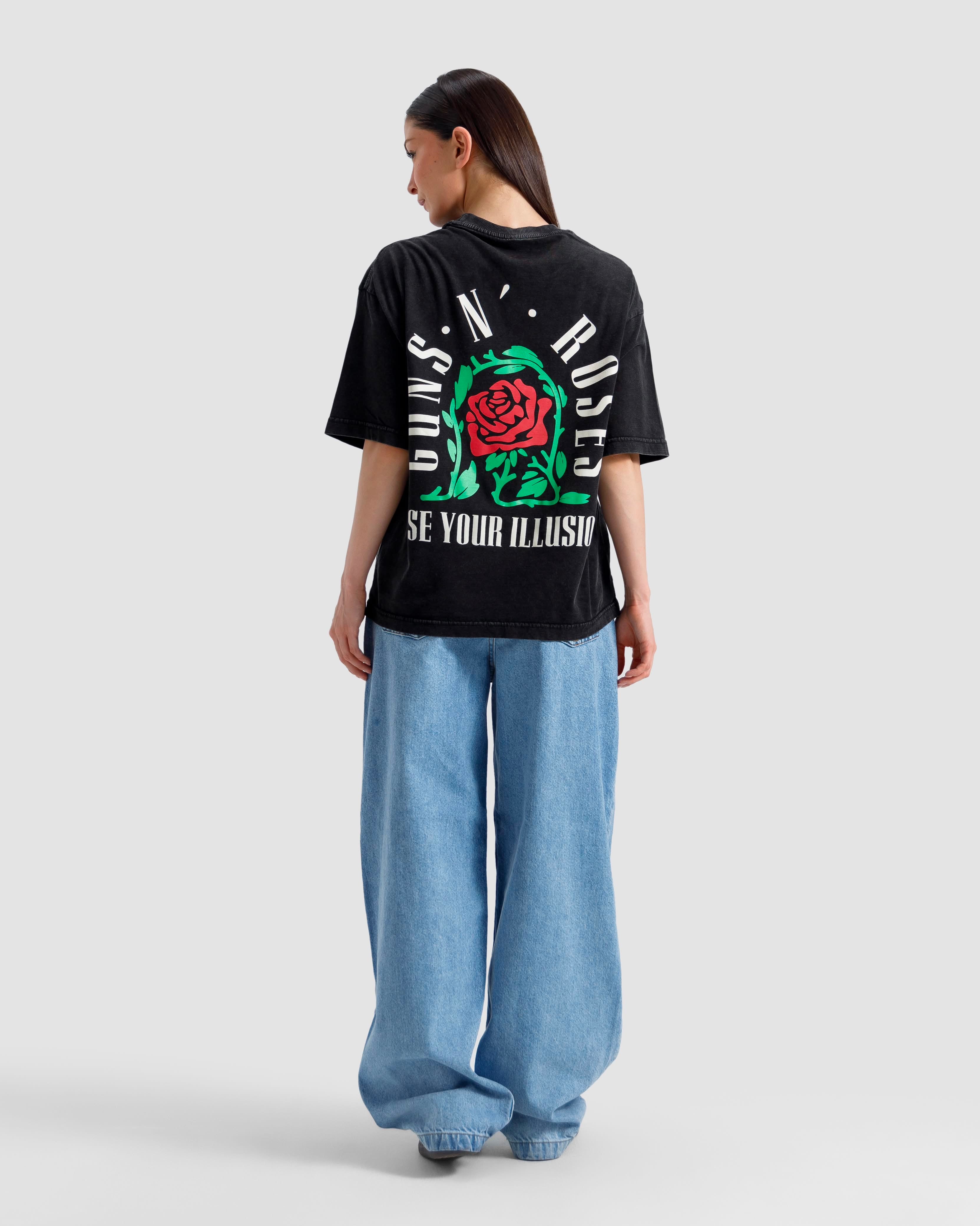 Washed Guns & Roses Tshirt