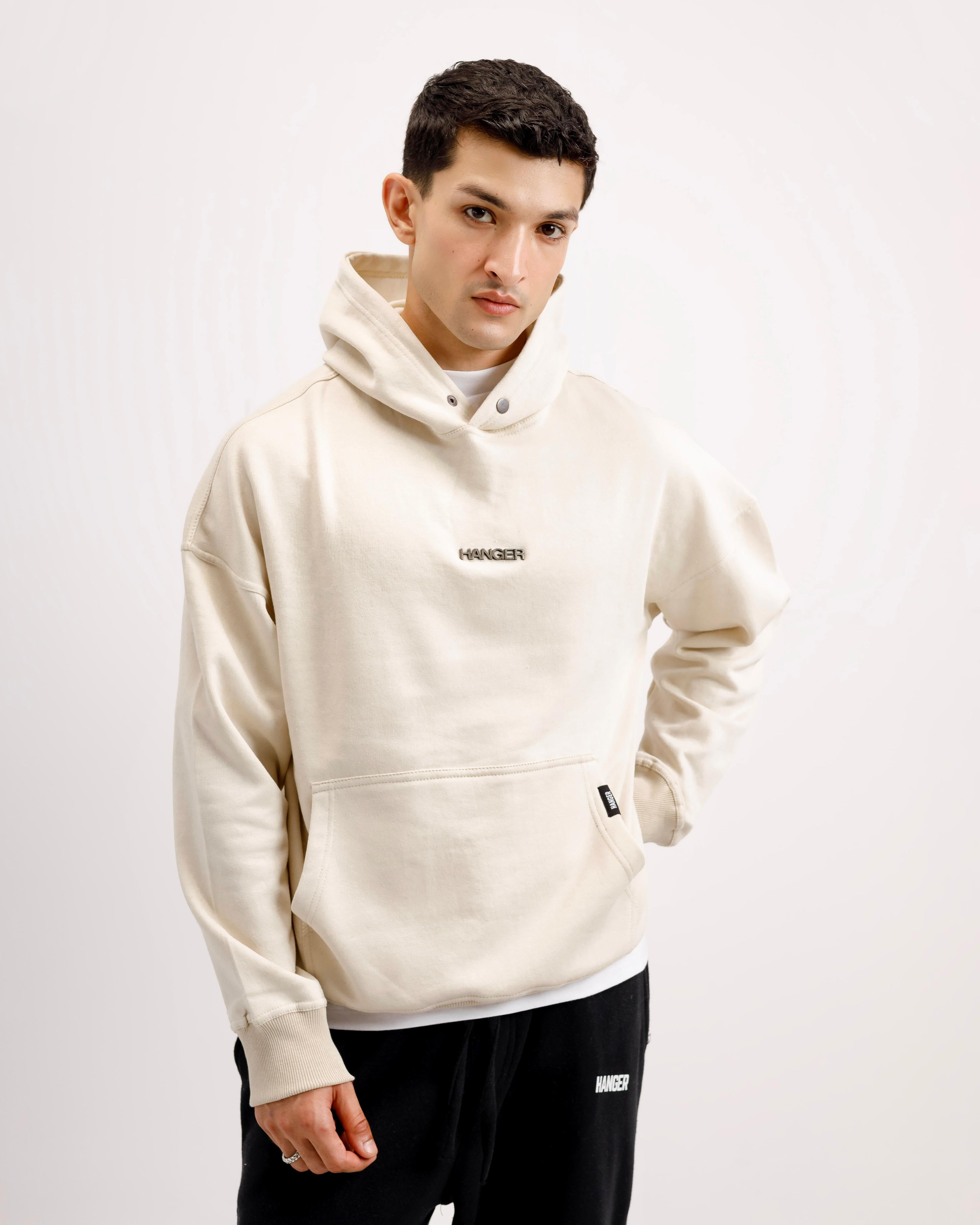 Cream Essential Hoodie