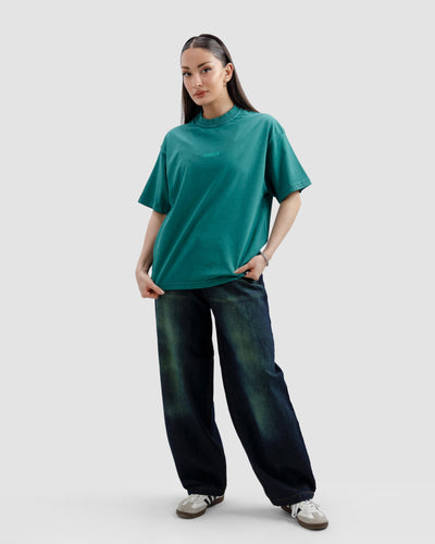 Washed Green Essential Tshirt