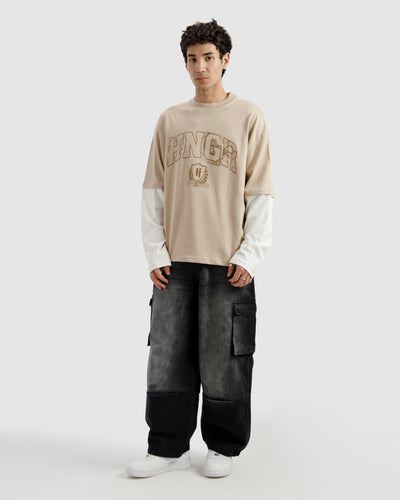 HNGR Double-Sleeve Tshirt