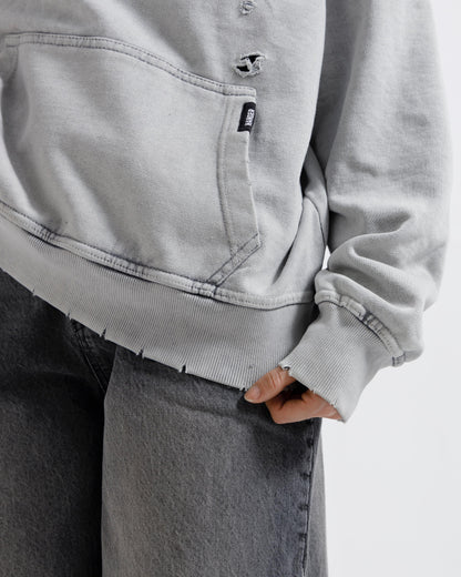 Distressed Washed Essential Hoodie
