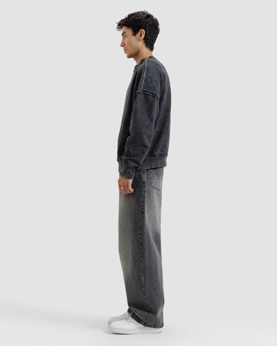 Raw Details Washed Boxy Sweatshirt