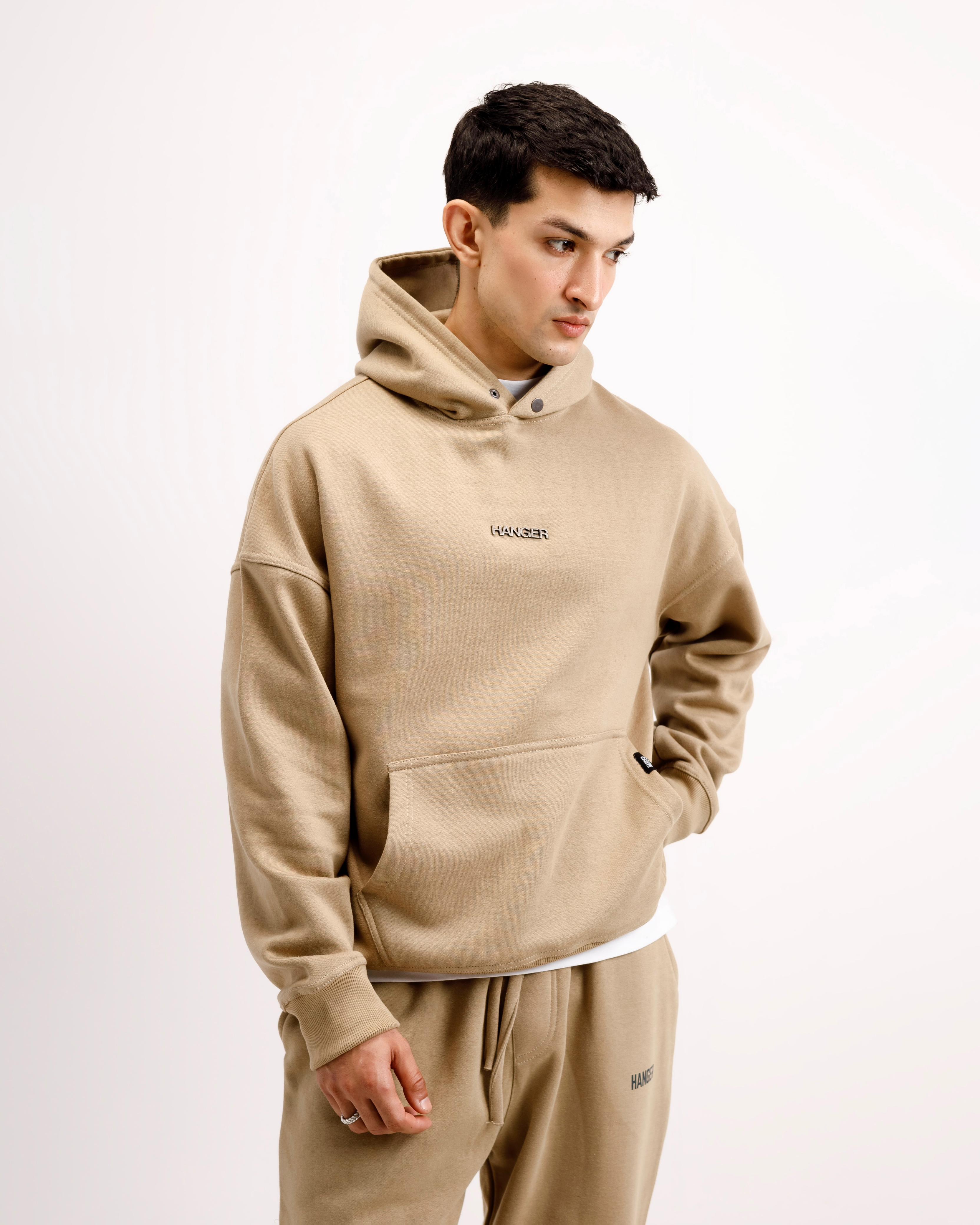 Sand Beige Essential Hoodie