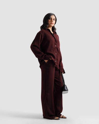 Creased Effect Co-Ord Set