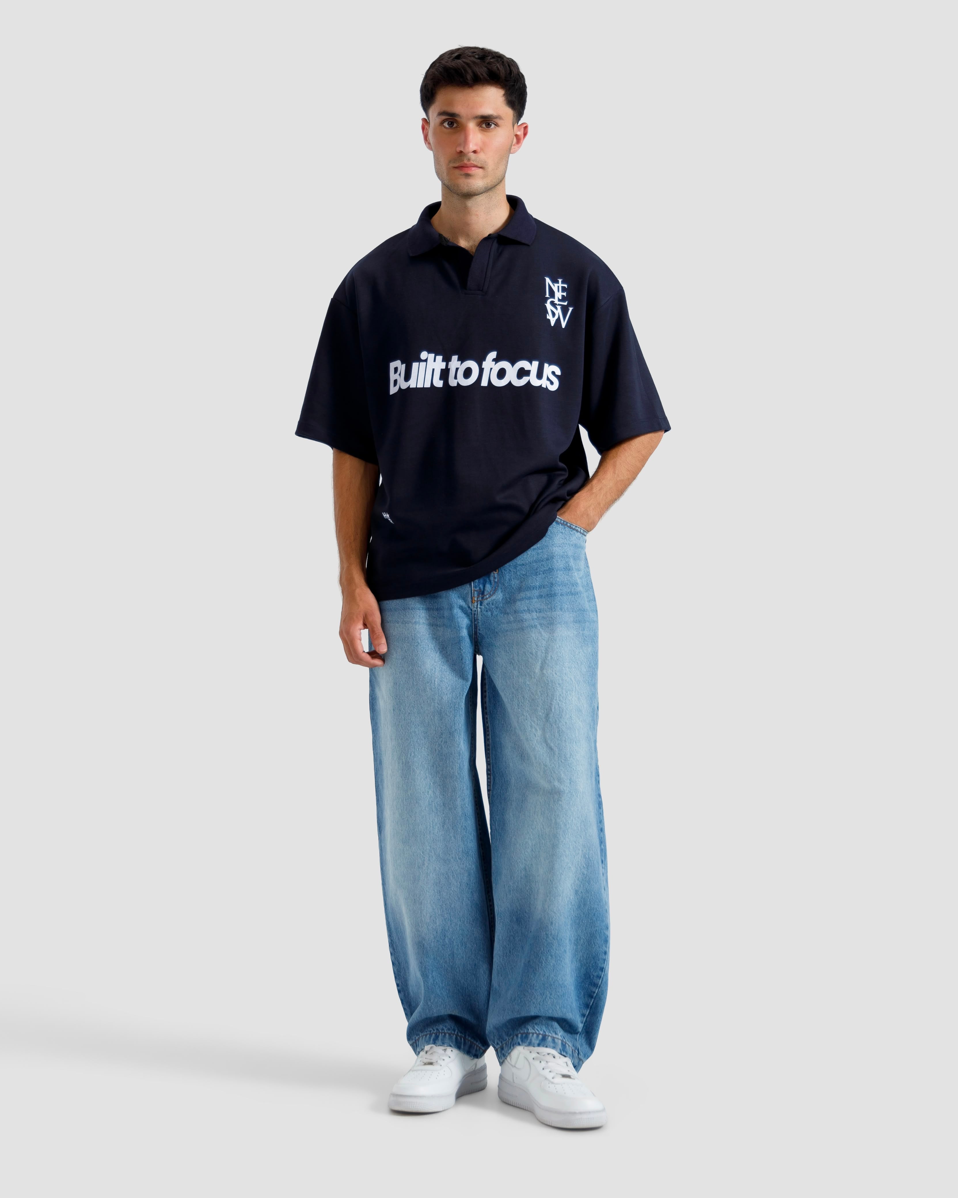 Focus On It Boxy Polo