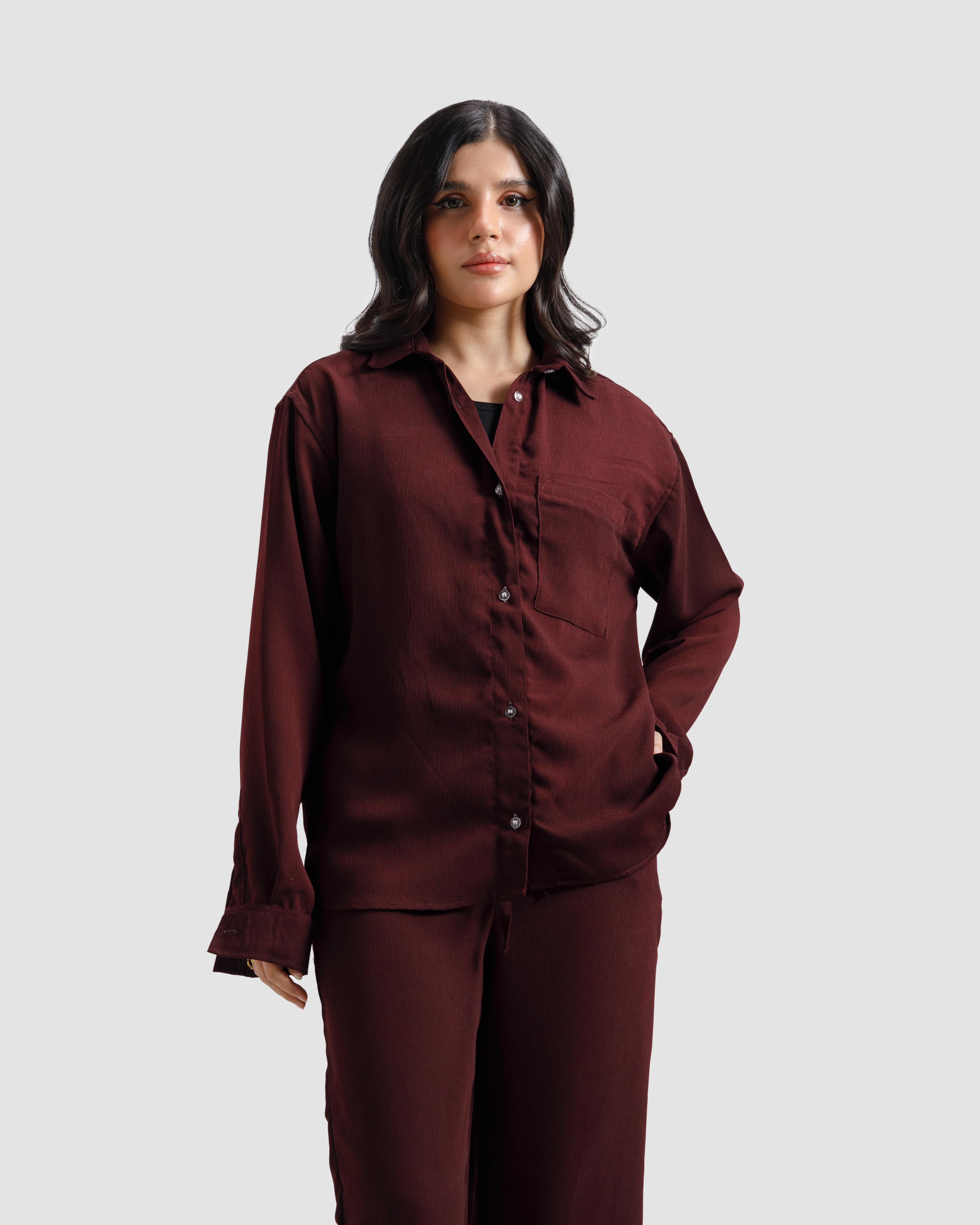 Creased Effect Co-Ord Set