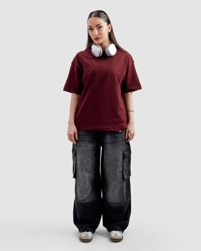 Burgundy Essential Tshirt