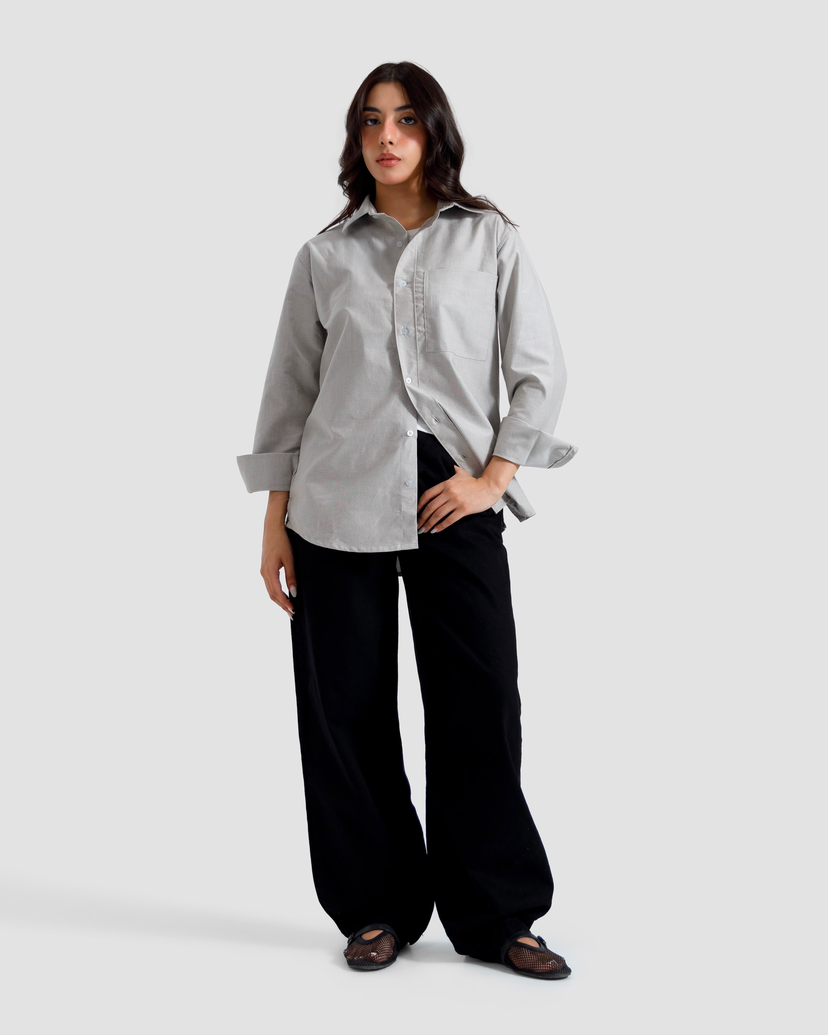 Basic Relaxed Oxford Shirt