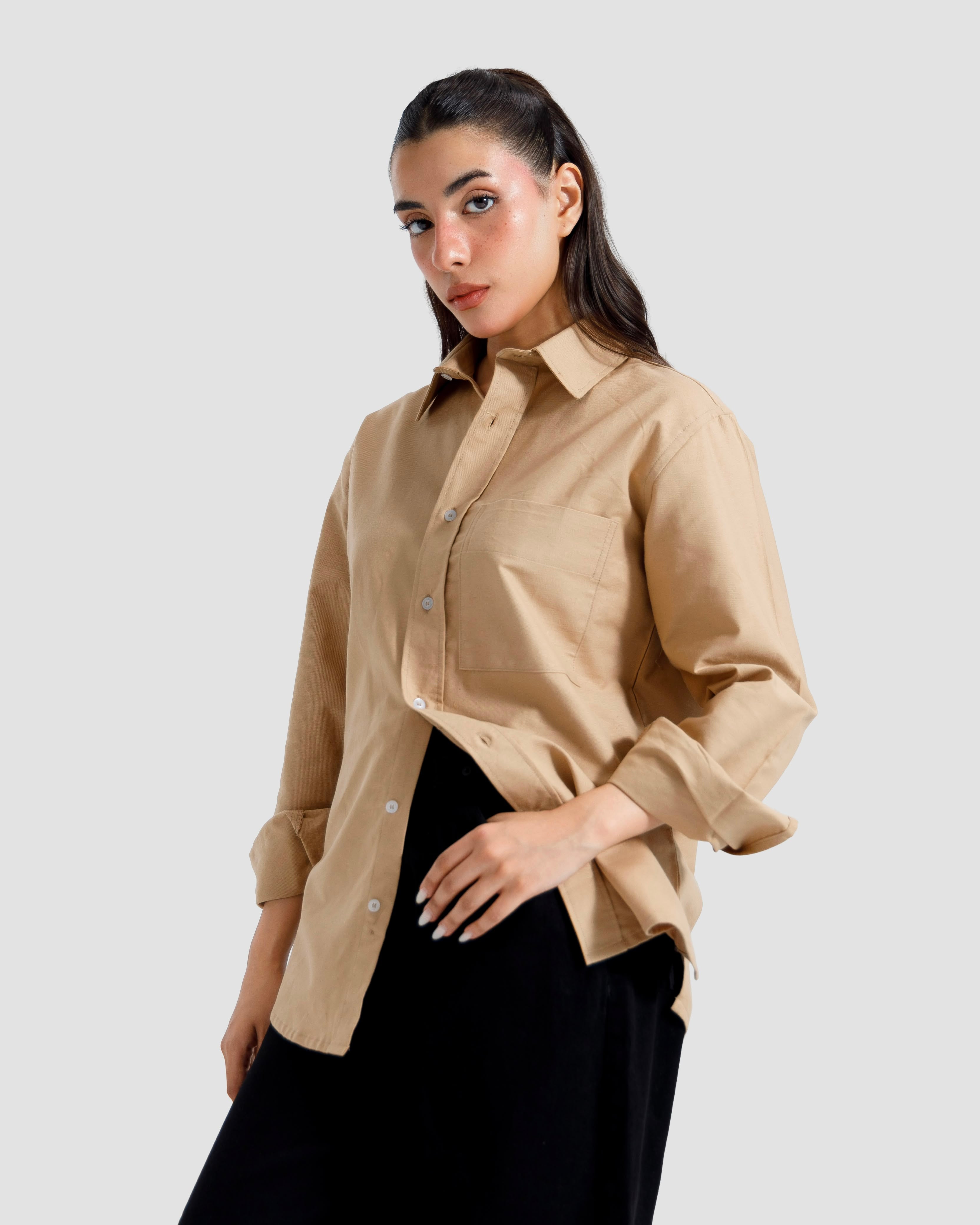 Basic Relaxed Oxford Shirt