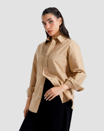 Basic Relaxed Oxford Shirt