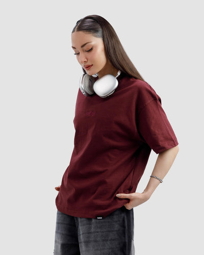 Burgundy Essential Tshirt