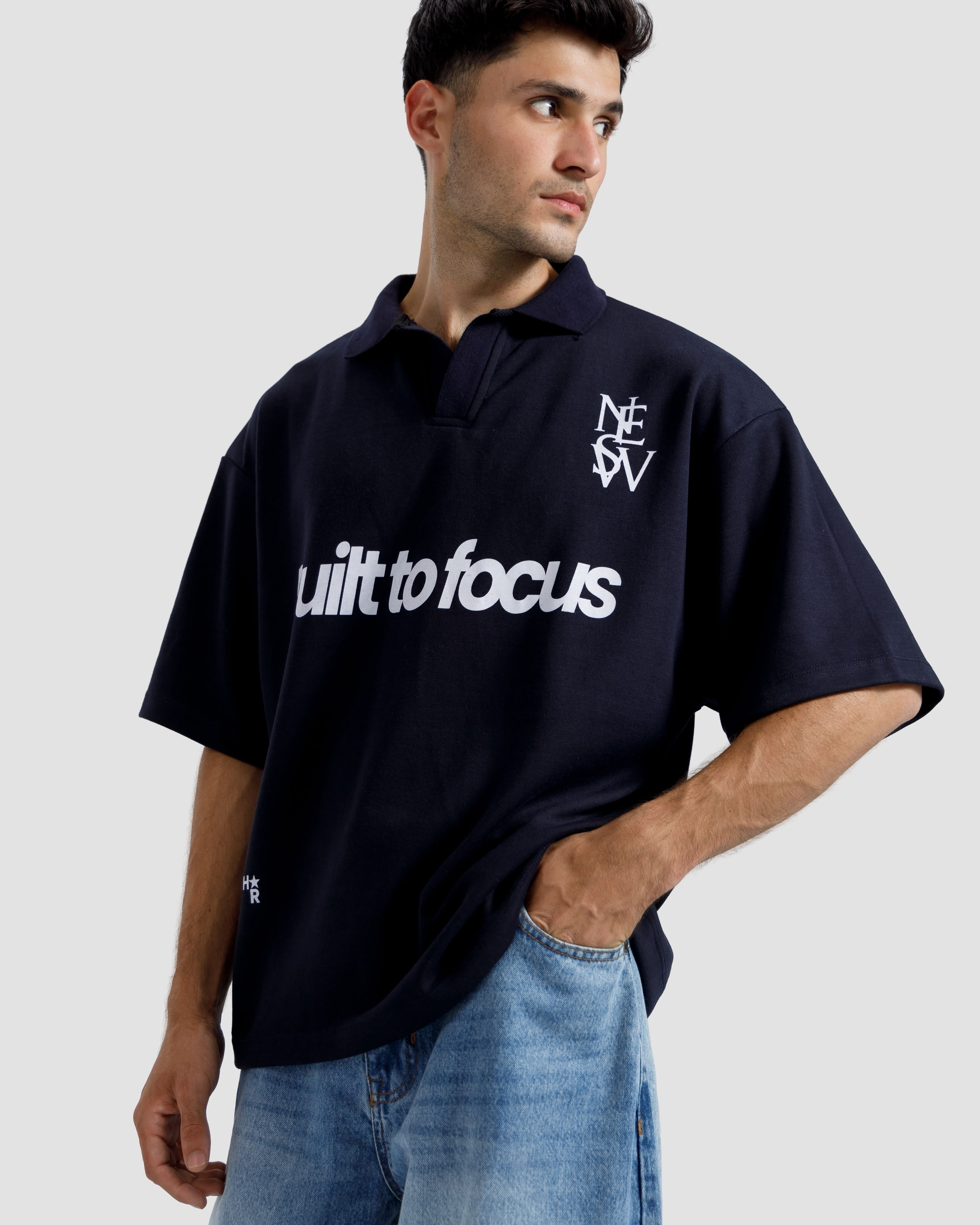 Focus On It Boxy Polo