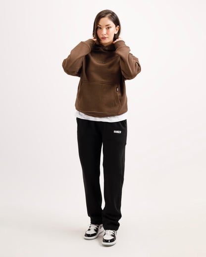 Brown Essential Hoodie