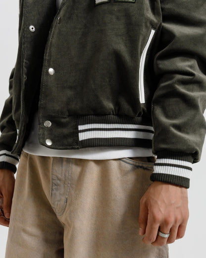 Corduroy Varsity Jacket