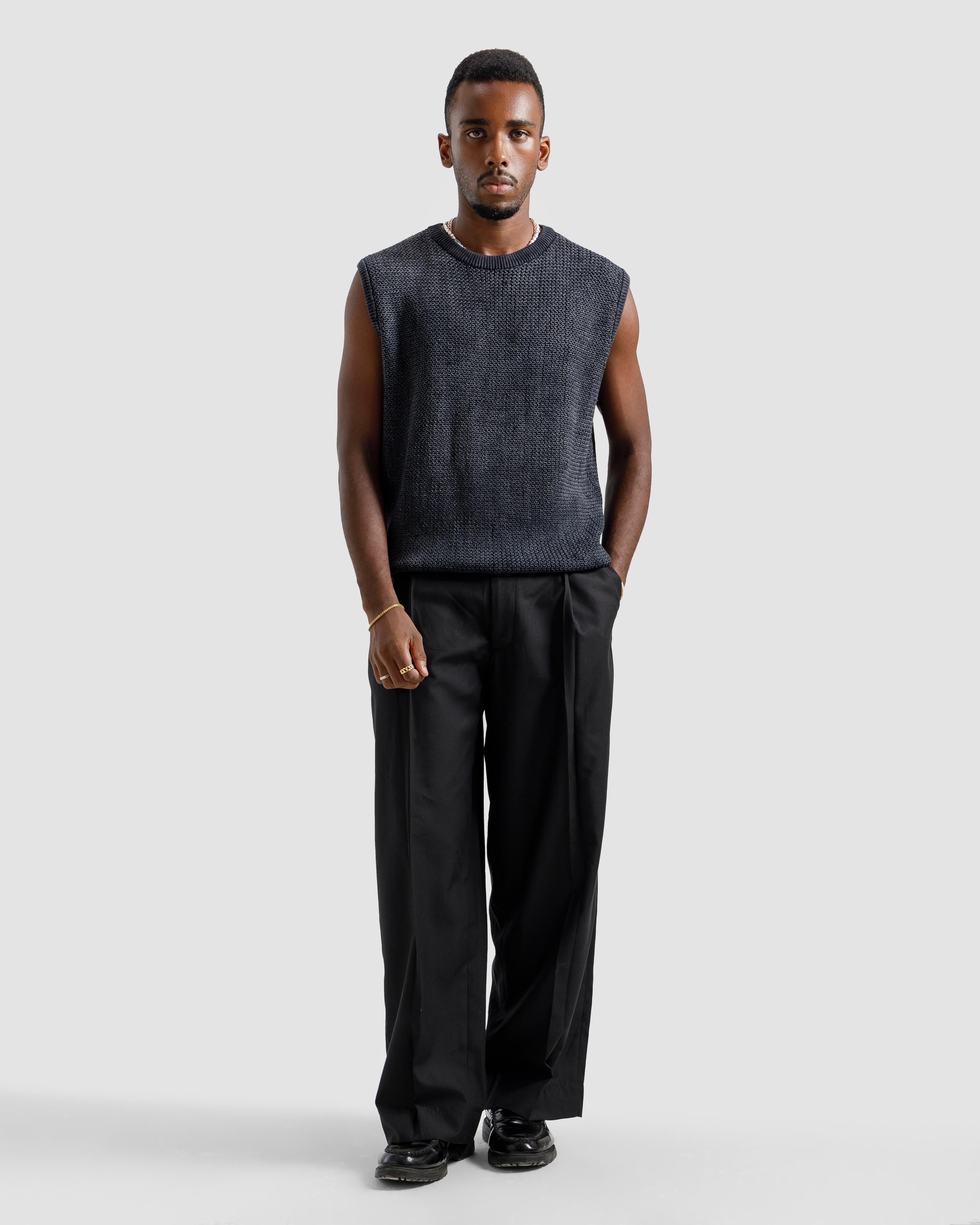Washed Knit Vest