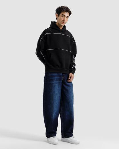 Pipping Detail Hoodie