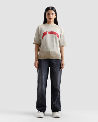 Washed Waffle Lost Identity Tshirt