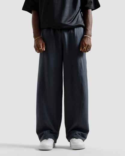 Straight-Leg Baggy Trousers
