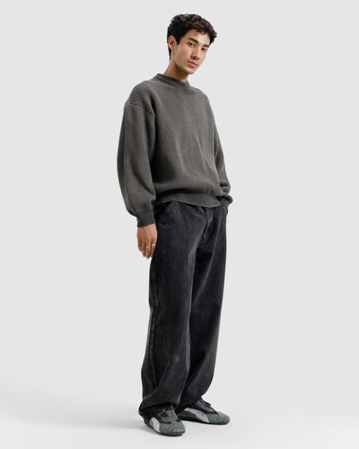 Washed Knitted Sweater