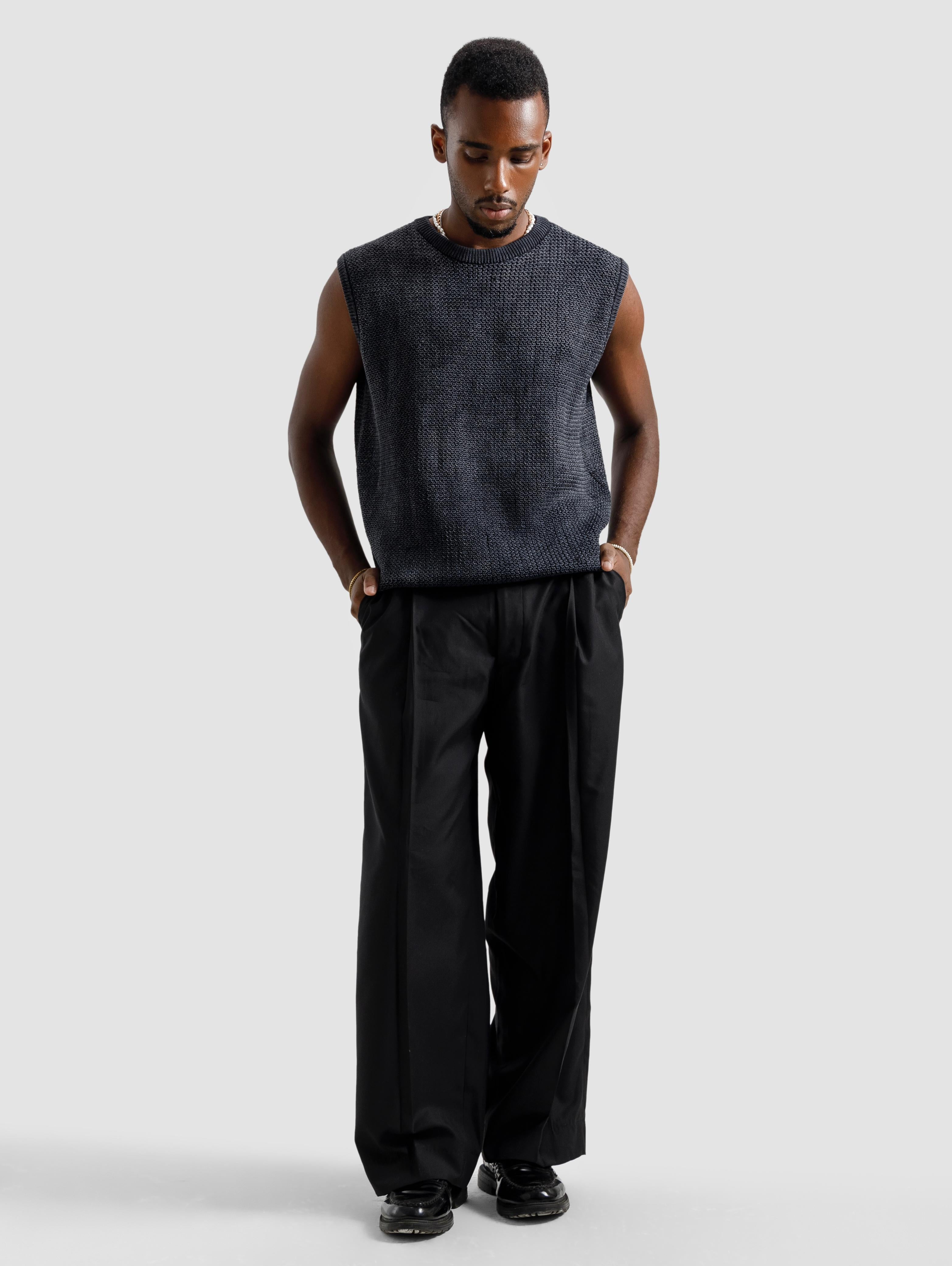 Washed Knit Vest