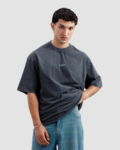 Washed Dark Grey Essential Tshirt