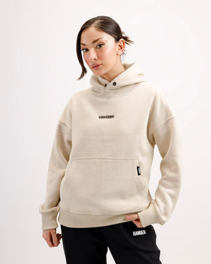 Cream Essential Hoodie