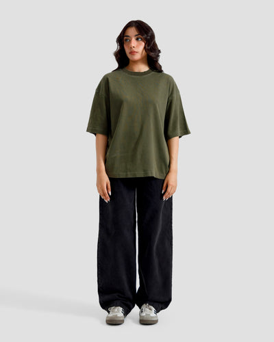 Washed Interlock Essential Tshirt