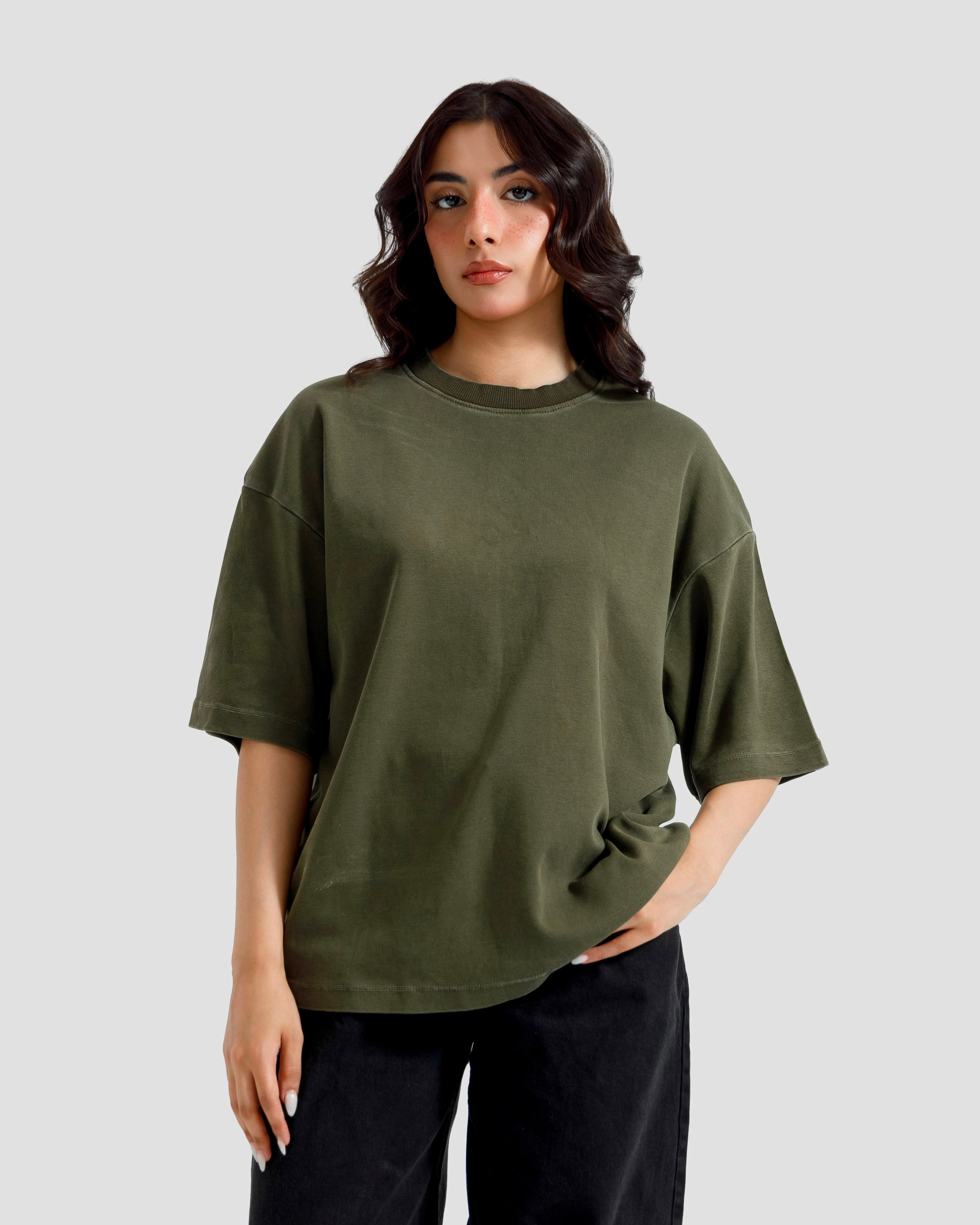 Washed Interlock Essential Tshirt