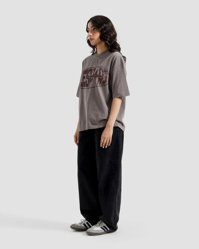 Washed Printed Tshirt