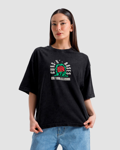 Washed Guns & Roses Tshirt