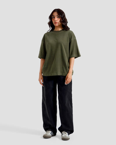 Washed Interlock Essential Tshirt