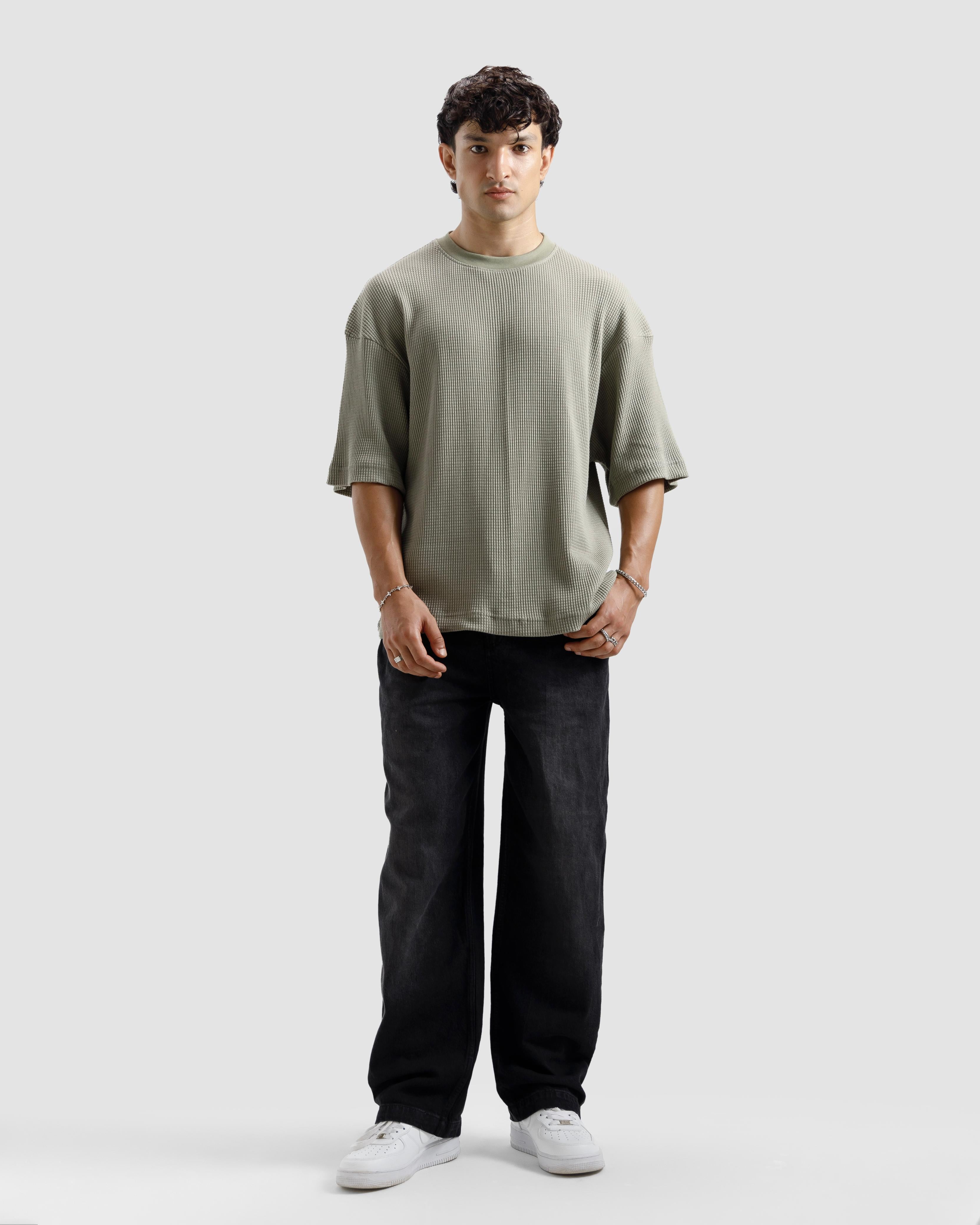 Waffle Knit Essential Tshirt