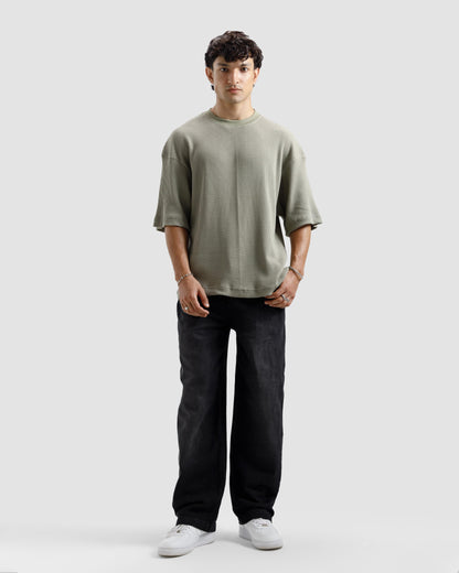 Waffle Knit Essential Tshirt