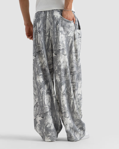Camo Baggy Fit Trousers